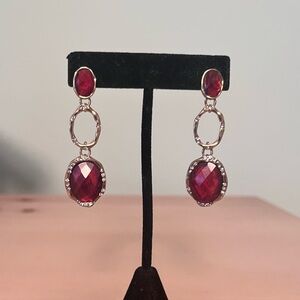 Formal drop earrings